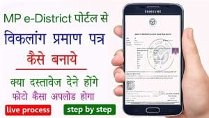 MP e-District Disability Certificate